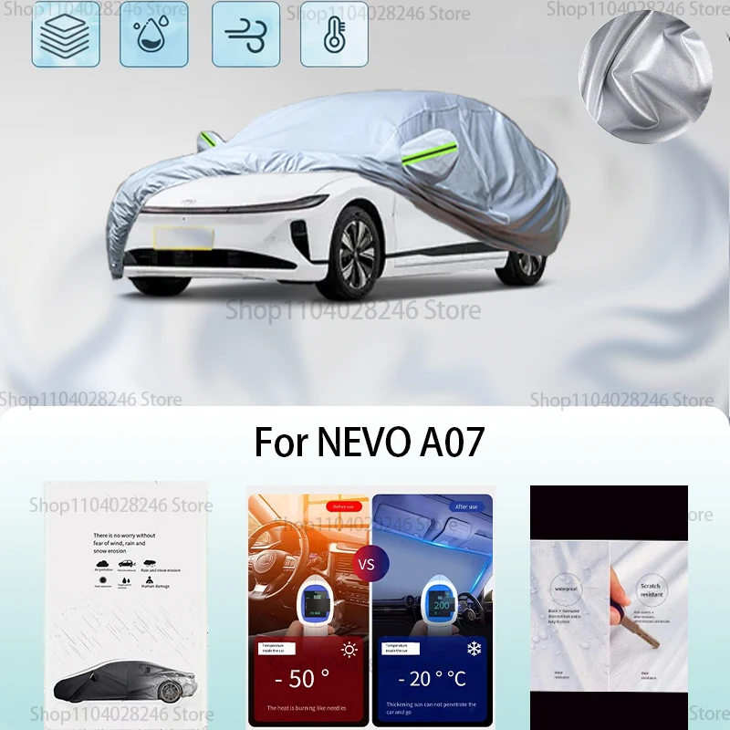 For NEVO A07 Car clothing sun protection snow prevention antifreeze car protective cover auto cover
For NEVO A07 Car clothing sun protection snow prevention antifreeze car protective cover auto cover