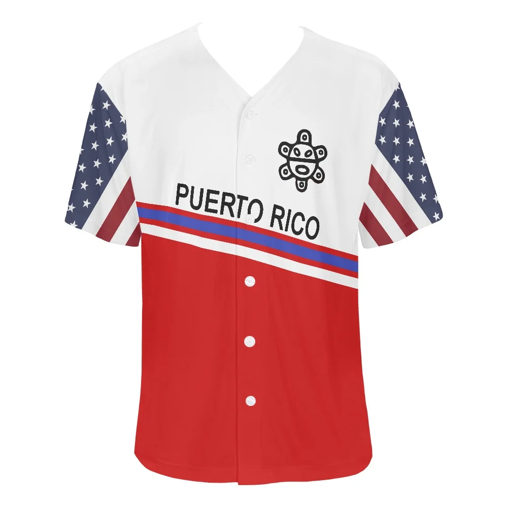 Puerto Rico Logo Print Summer Mens Baseball Polynesian Samoa Short Sleeves Button Down Plus Size 4XL Breathable Shirts Tops
Puerto Rico Logo Print Summer Mens Baseball Polynesian Samoa Short Sleeves Button Down Plus Size 4XL Breathable Shirts Tops