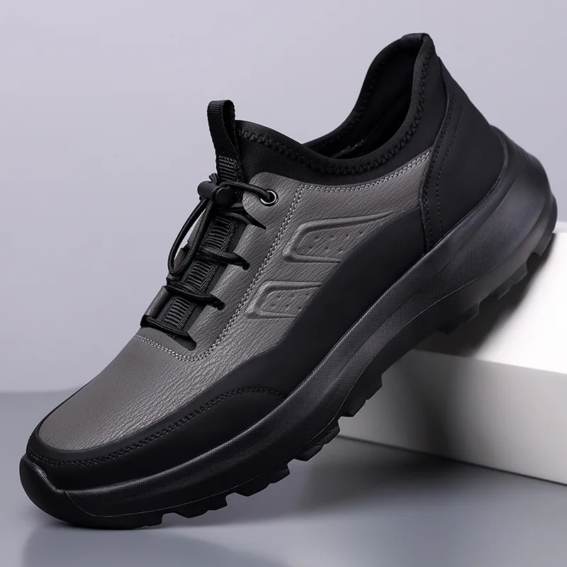 Autumn and Winter New Men's Business Casual Leather Shoes Men's Light Breathable Sports Trendy Shoes Versatile Men's Trendy Shoe
Autumn and Winter New Men's Business Casual Leather Shoes Men's Light Breathable Sports Trendy Shoes Versatile Men's Trendy Shoe