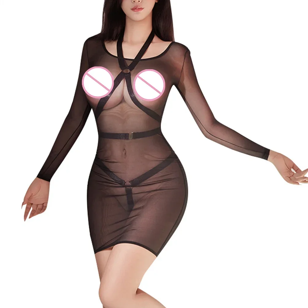 Elegant Women's Dress Casual Queen Game Style with Attractive Hollow Design and Rope Element Perfect for Clubs
Elegant Women's Dress Casual Queen Game Style with Attractive Hollow Design and Rope Element Perfect for Clubs