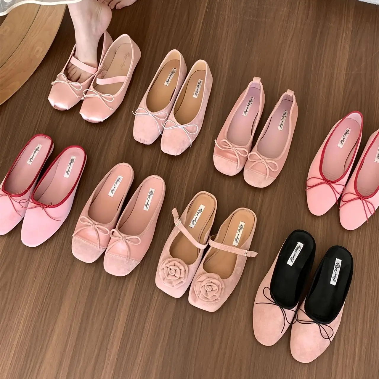Bailamos Women Flat Shoes Fashion Shallow Slip On Ladies Elegant Ballerinas Shoes Soft Flat Heel Outdoor Casual Mary Jane Shoes
Bailamos Women Flat Shoes Fashion Shallow Slip On Ladies Elegant Ballerinas Shoes Soft Flat Heel Outdoor Casual Mary Jane Shoes