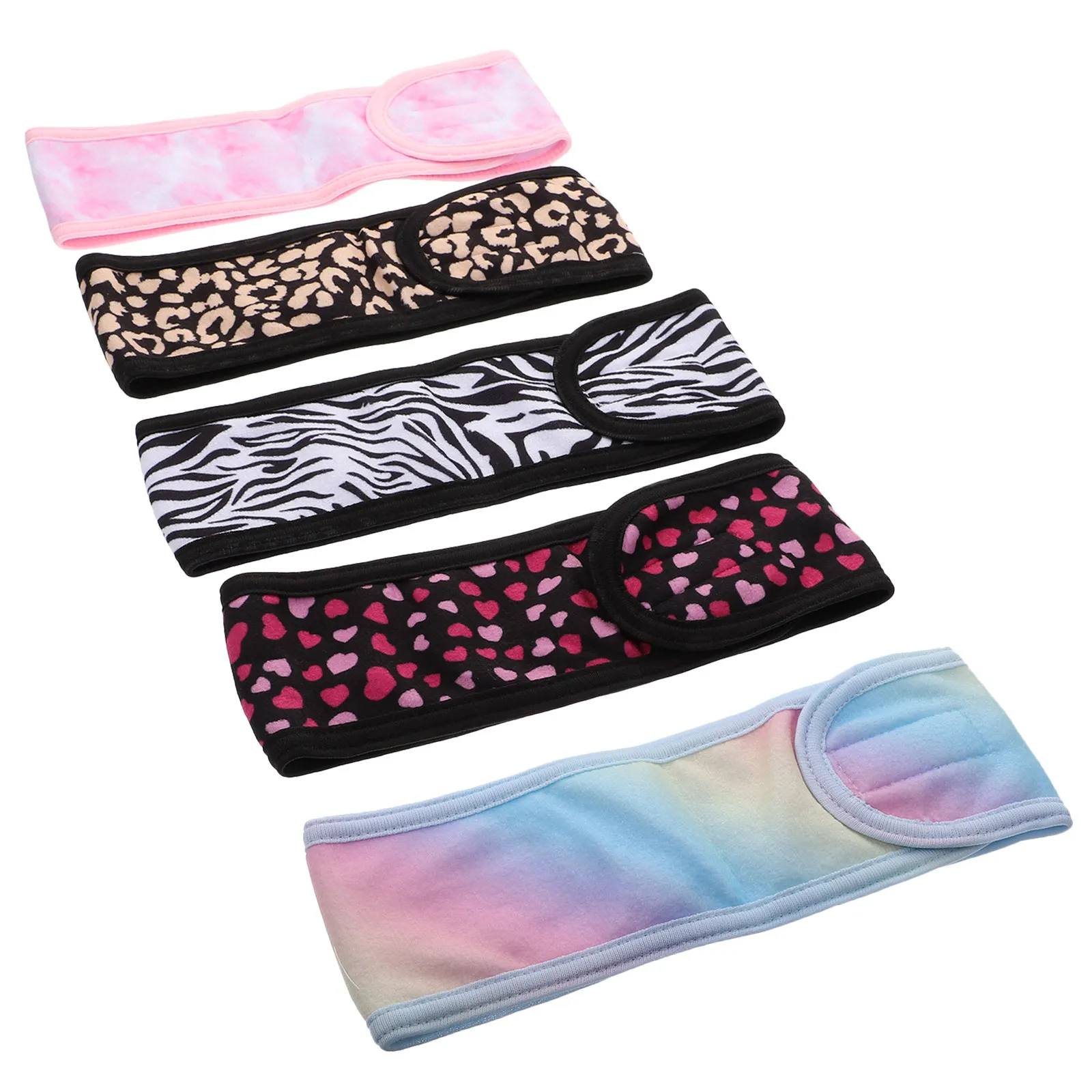 5Pcs Printed Headbands High-Quality Comfortable Elastic Adjustable Hairbands for Running Yoga Makeup Face Wash Sweat Absorbent
5Pcs Printed Headbands High-Quality Comfortable Elastic Adjustable Hairbands for Running Yoga Makeup Face Wash Sweat Absorbent