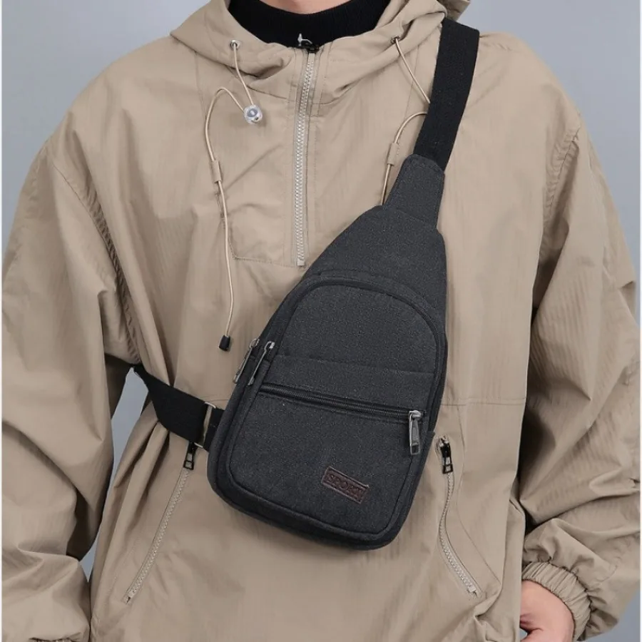 New fashionable calm canvas texture chest bag casual versatile s houlder bag backpack trend fanny pack men's crossbody bag
New fashionable calm canvas texture chest bag casual versatile s houlder bag backpack trend fanny pack men's crossbody bag
