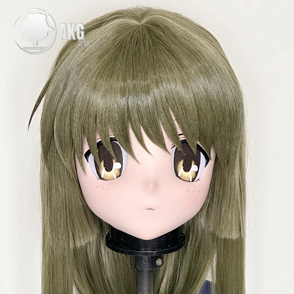 Customize Character Female/Girl Resin Kig Full Head With Lock Anime Cosplay Japanese Anime Kigurumi Mask
Customize Character Female/Girl Resin Kig Full Head With Lock Anime Cosplay Japanese Anime Kigurumi Mask