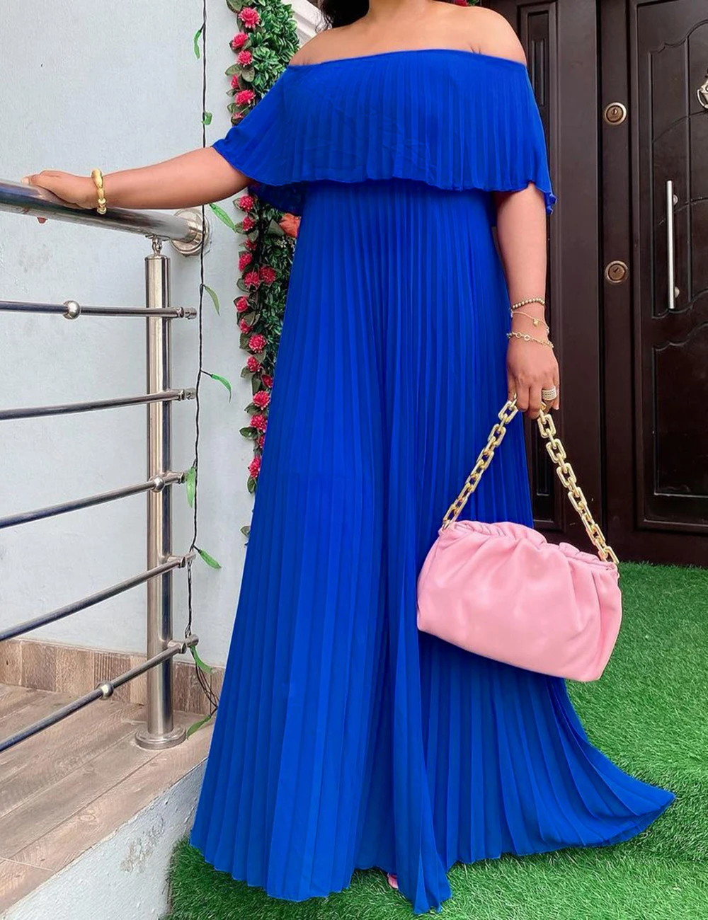 2023 New Summer Sexy Off Shoulder Wrapped Chest Pleated Evening Party Dress Dresses for Women Long Floor-length Beach Vestido
2023 New Summer Sexy Off Shoulder Wrapped Chest Pleated Evening Party Dress Dresses for Women Long Floor-length Beach Vestido
