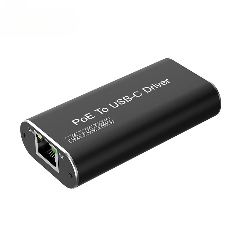 Ethernet-адаптер типа C с питанием от POE, сетевая карта USB C к RJ45 LAN для телефона, планшетного ПК — высокоскоростная передача данных 
Ethernet-адаптер типа C с питанием от POE, сетевая карта USB C к RJ45 LAN для телефона, планшетного ПК — высокоскоростная передача данных
