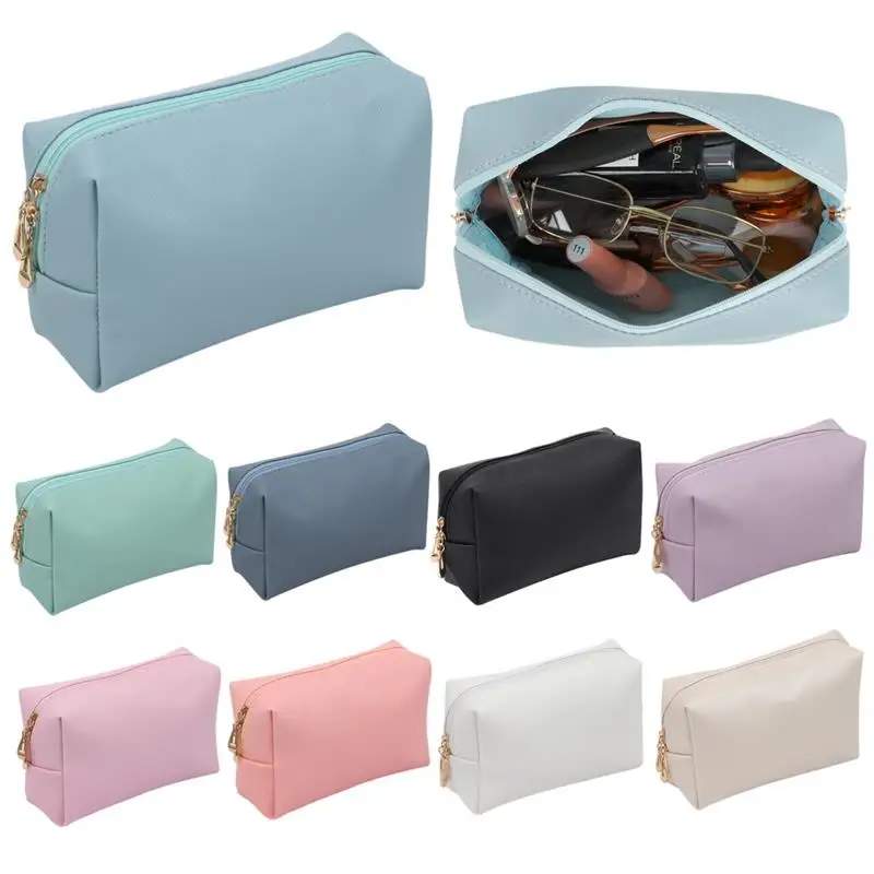 9Pcs Makeup Bags PU Leather Cosmetic Bag Water Resistant Cosmetic Organizers With Two-Way Zippers Portable Travel Makeup Pouches
9Pcs Makeup Bags PU Leather Cosmetic Bag Water Resistant Cosmetic Organizers With Two-Way Zippers Portable Travel Makeup Pouches