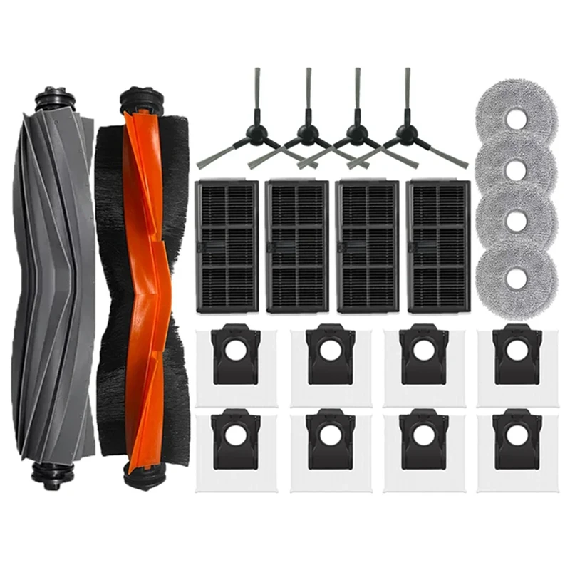 Для Dreame L10s Pro Ultra Heat, X30 Ultra/X30 Pro, S10 Pro Ultra Детали Ролик Боковая щетка Фильтр Швабра Детали мешка для сбора пыли
Для Dreame L10s Pro Ultra Heat, X30 Ultra/X30 Pro, S10 Pro Ultra Детали Ролик Боковая щетка Фильтр Швабра Детали мешка для сбора пыли