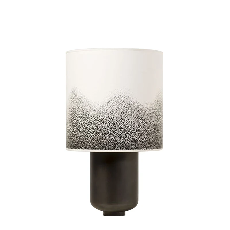 Modern New Chinese Creative Designer Hardware Cloth Cover Living Room Desk Bedroom Bedside Table Lamp
Modern New Chinese Creative Designer Hardware Cloth Cover Living Room Desk Bedroom Bedside Table Lamp