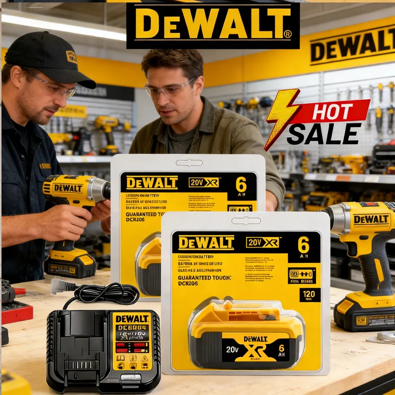 DHL DeWalt Battery 20V 6000MAh 18650 Lithium Battery power Tools DCB184 DCB200 rechargeable electric tool set 20v 6000mah
DHL DeWalt Battery 20V 6000MAh 18650 Lithium Battery power Tools DCB184 DCB200 rechargeable electric tool set 20v 6000mah