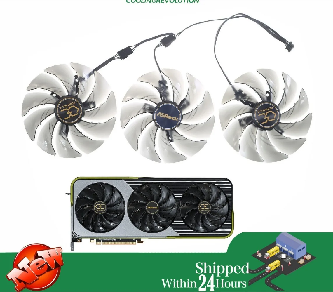 95MM FDC10U12S9-C Graphics card fan for Asrock Radeon RX 6900 XT OC Formula
95MM FDC10U12S9-C Graphics card fan for Asrock Radeon RX 6900 XT OC Formula