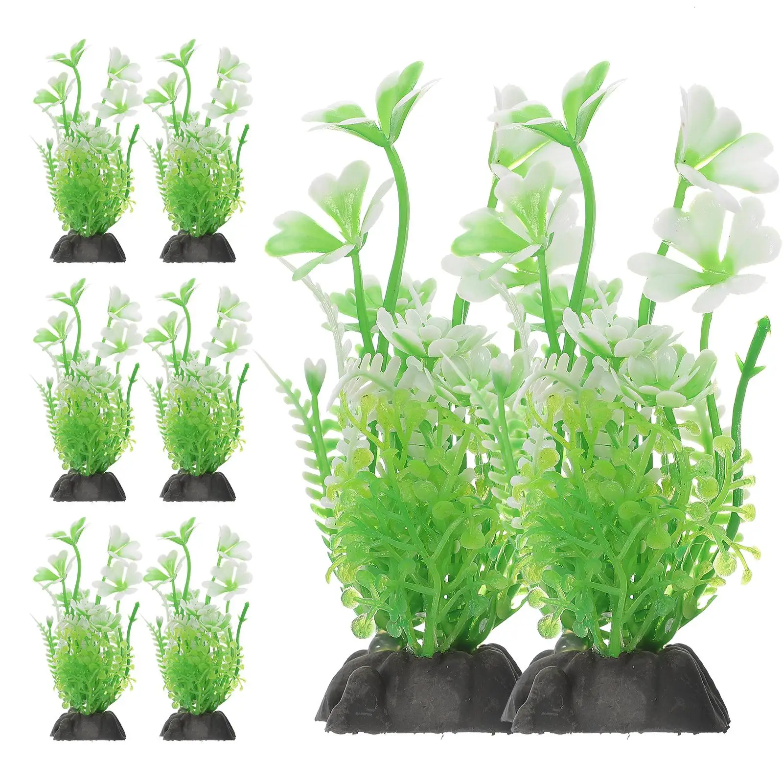 10 Pcs Realistic Plastic Aquarium Grass Freshwater Plants Decor Lifelike Artificial Fish Tank Landscaping Toy for Betta
10 Pcs Realistic Plastic Aquarium Grass Freshwater Plants Decor Lifelike Artificial Fish Tank Landscaping Toy for Betta
