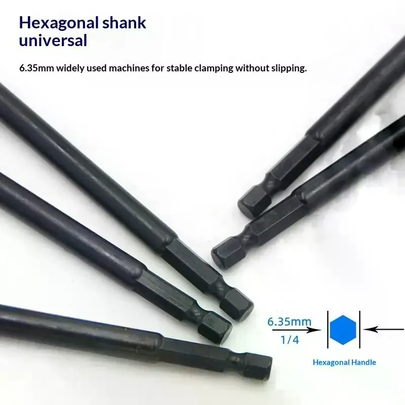 1 5Pcs 150mm Hex Nut Driver Drill Bit Adapter Socket Wrench Extension Sleeve for Industrial Construction Use
1 5Pcs 150mm Hex Nut Driver Drill Bit Adapter Socket Wrench Extension Sleeve for Industrial Construction Use