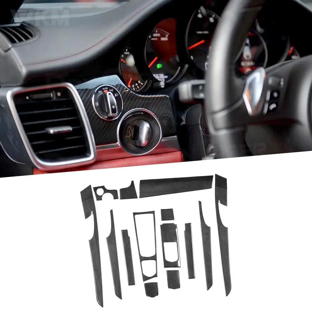 14 шт., сухие внутренние накладки из углеродного волокна, приборная панель, панель переключения передач, наклейки на крышку панели переключения передач для Porsche Panamera 970 2010-2017
14 шт., сухие внутренние накладки из углеродного волокна, приборная панель, панель переключения передач, наклейки на крышку панели переключения передач для Porsche Panamera 970 2010-2017