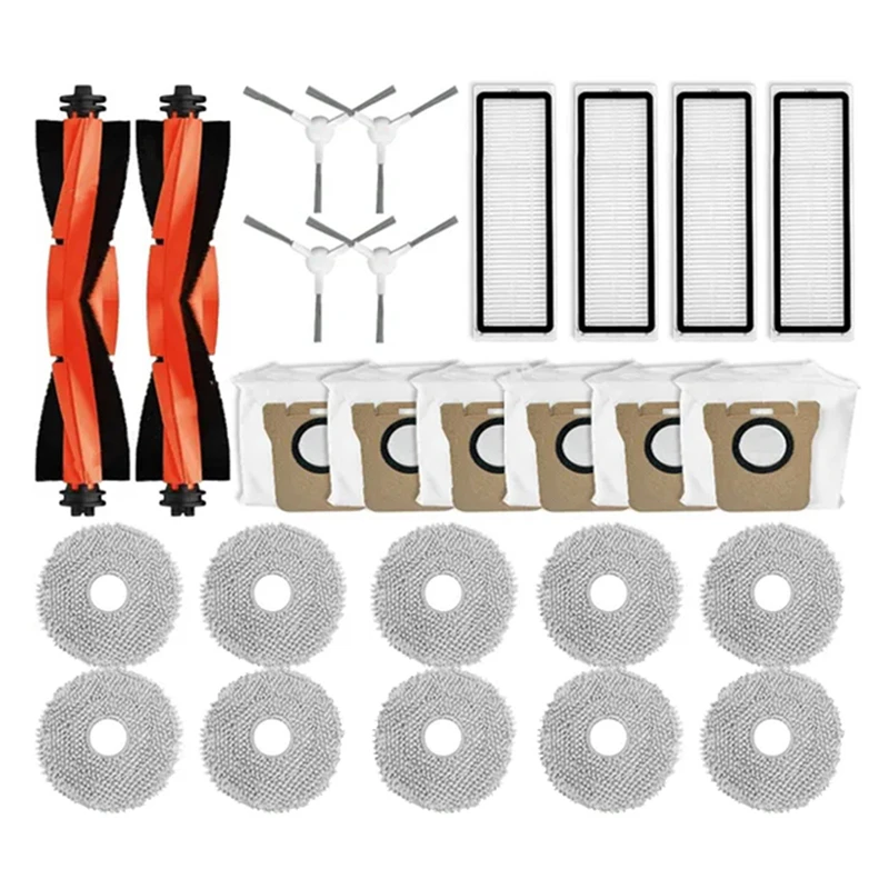 For Xiaomi Robot Vacuum X10+ / X20+ / X20 Plus Robot Vacuum Cleaner Main Side Brush Hepa Filter Mop Cloth Accessories
For Xiaomi Robot Vacuum X10+ / X20+ / X20 Plus Robot Vacuum Cleaner Main Side Brush Hepa Filter Mop Cloth Accessories