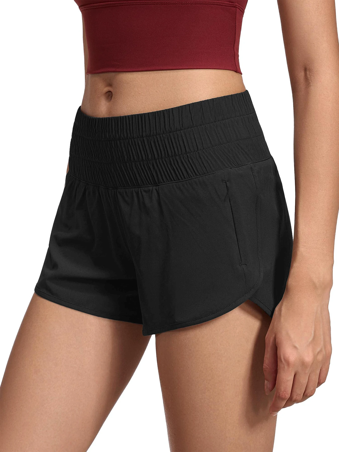Women's shorts, running yoga, fake two-piece, anti-exposure, gym, slim-fitting, tight-fitting, sports shorts
Women's shorts, running yoga, fake two-piece, anti-exposure, gym, slim-fitting, tight-fitting, sports shorts