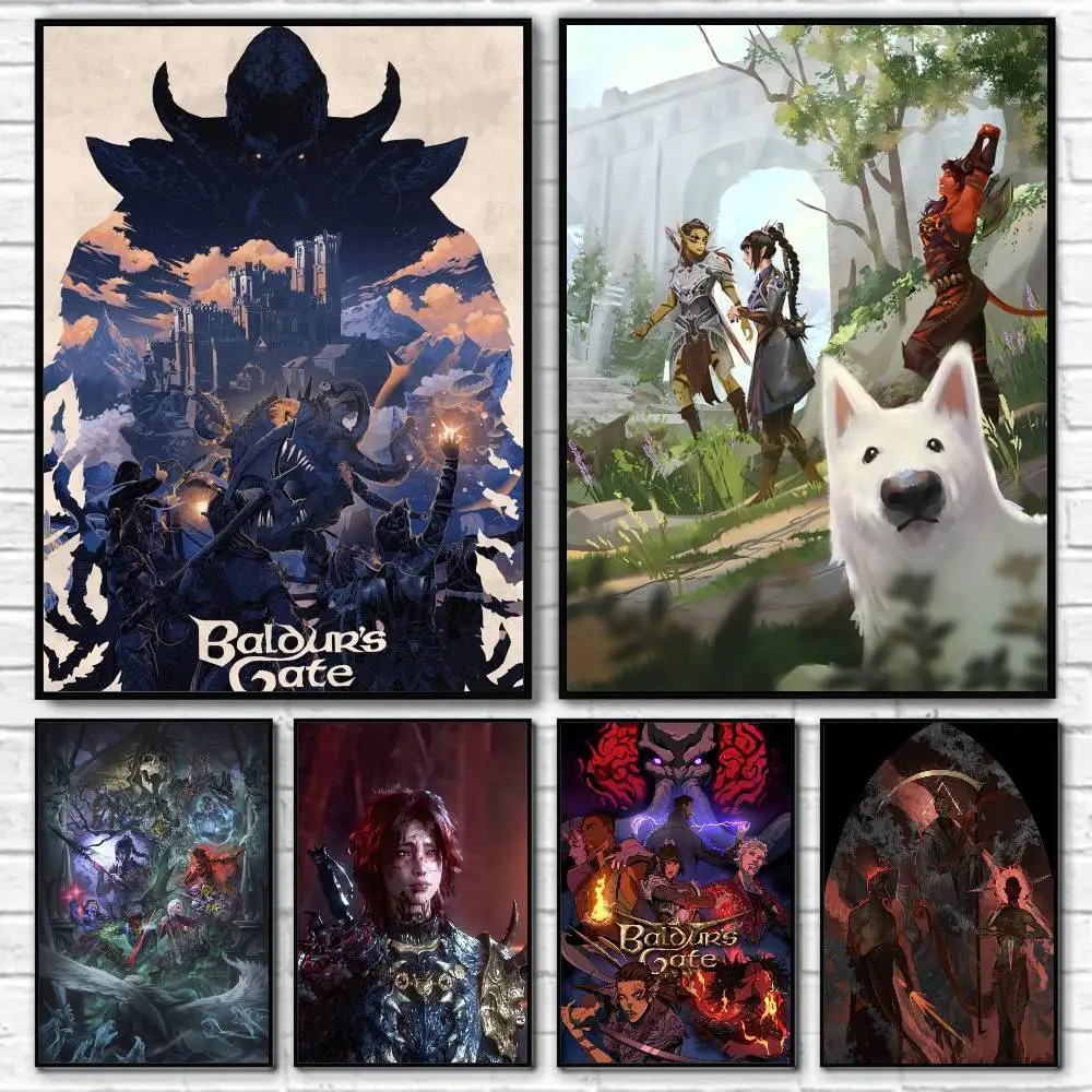 1 шт. постеры с HD-печатью по игре Baldur's Gate 3, винтажный настенный декор для дома и кабинета
1 шт. постеры с HD-печатью по игре Baldur's Gate 3, винтажный настенный декор для дома и кабинета