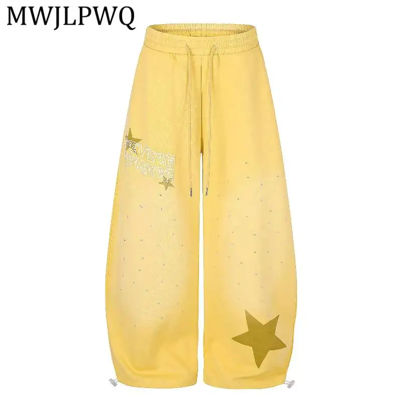 MWJLPWQ Trendy Style Diamond-Embellished Printed Casual Pants For Men Women Summer Loose Trendy Wide-Leg Curved Trousers 17189
MWJLPWQ Trendy Style Diamond-Embellished Printed Casual Pants For Men Women Summer Loose Trendy Wide-Leg Curved Trousers 17189
