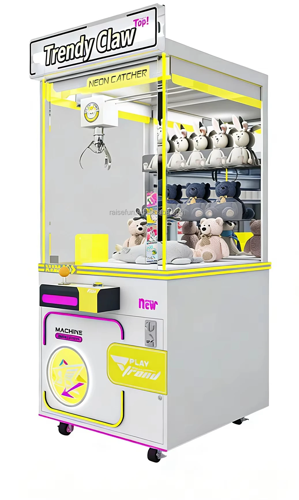 Coin Operated Crane Machine for Amusement Park Shopping Mall Commercial Claw Plush Toy Catcher Wholesale High Quality
Coin Operated Crane Machine for Amusement Park Shopping Mall Commercial Claw Plush Toy Catcher Wholesale High Quality