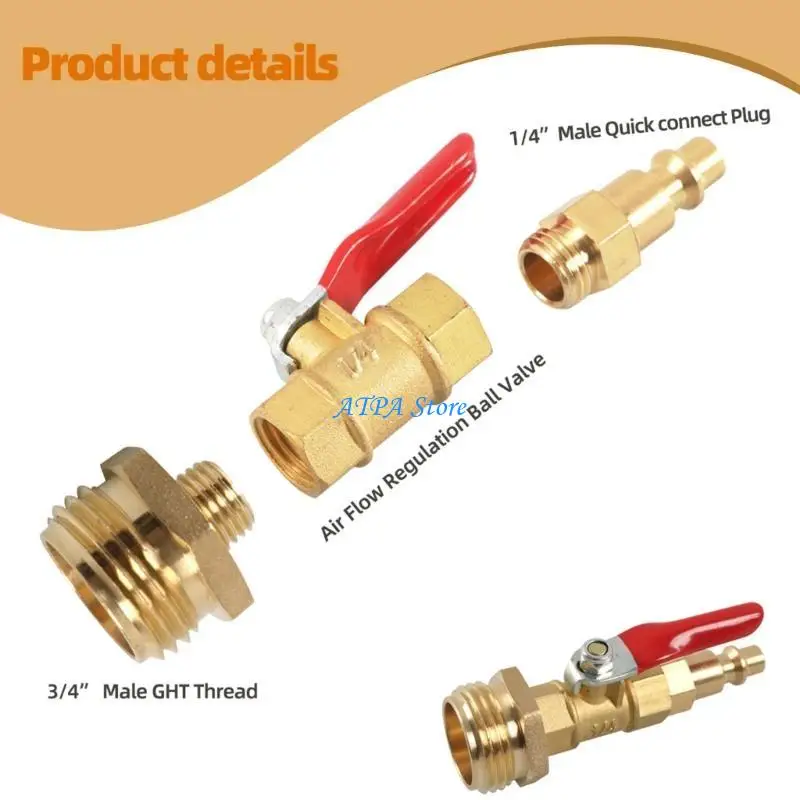 U13C Winterize Blowout Adapter Easy to Install Sturdy 1/4" Quick Adapter
U13C Winterize Blowout Adapter Easy to Install Sturdy 1/4" Quick Adapter