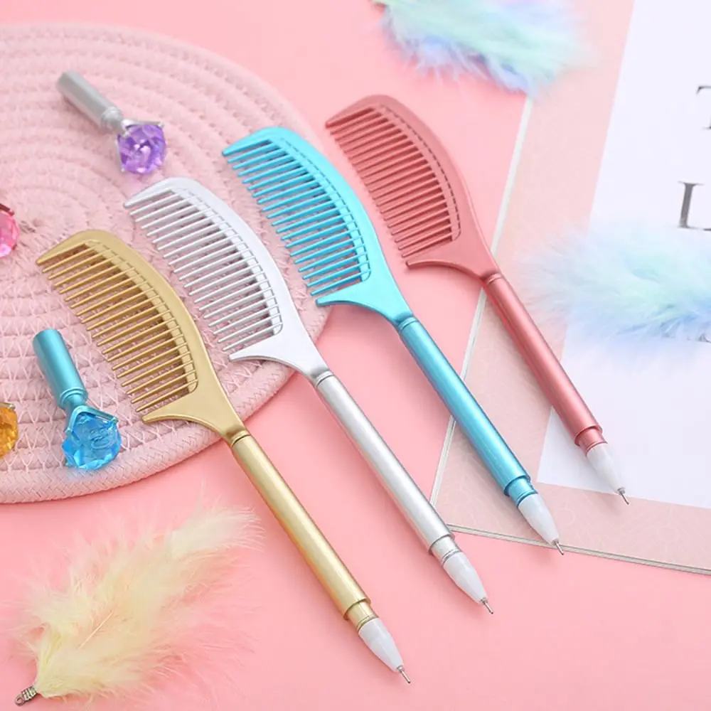 Creative Comb Shape Gel Pen Luxury Big Rhinestone Multifunction Pens Writing Tools Student Stationery School Office Supplies
Creative Comb Shape Gel Pen Luxury Big Rhinestone Multifunction Pens Writing Tools Student Stationery School Office Supplies