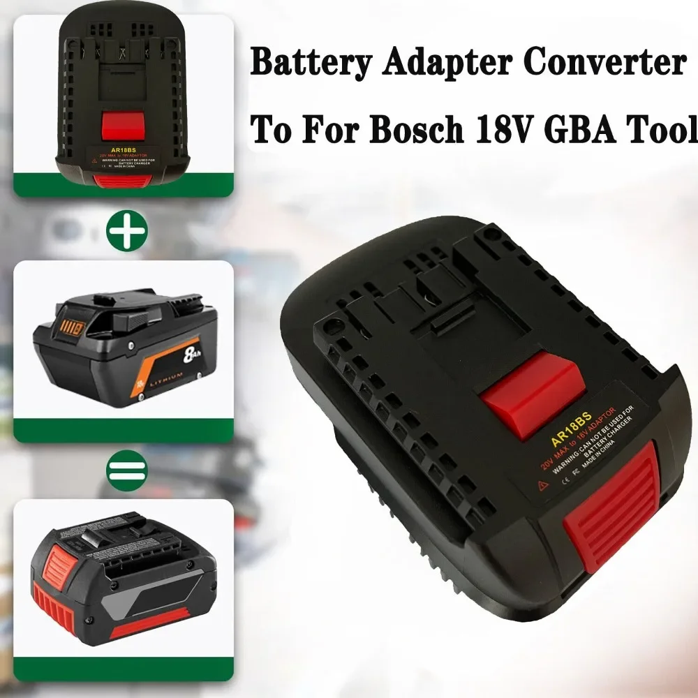 for Ridgid 18V Battery work on for Bosch Tool Adapter for Ridgid for AEG 18V Li-ion Battery to for Bosch 18V GBA Power Drill
for Ridgid 18V Battery work on for Bosch Tool Adapter for Ridgid for AEG 18V Li-ion Battery to for Bosch 18V GBA Power Drill
