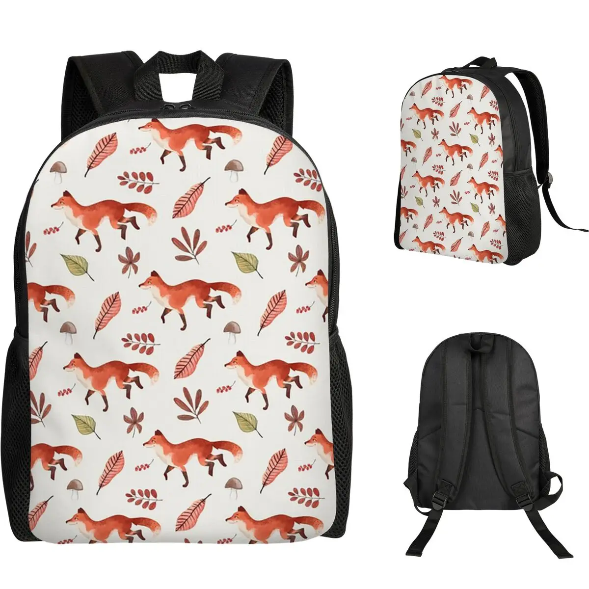 Fall Fox Watercolor Pattern Student Backpack School Bag Hiking Travel Daypack for Men Women Fashion Bookbag Shoulder Bags
Fall Fox Watercolor Pattern Student Backpack School Bag Hiking Travel Daypack for Men Women Fashion Bookbag Shoulder Bags