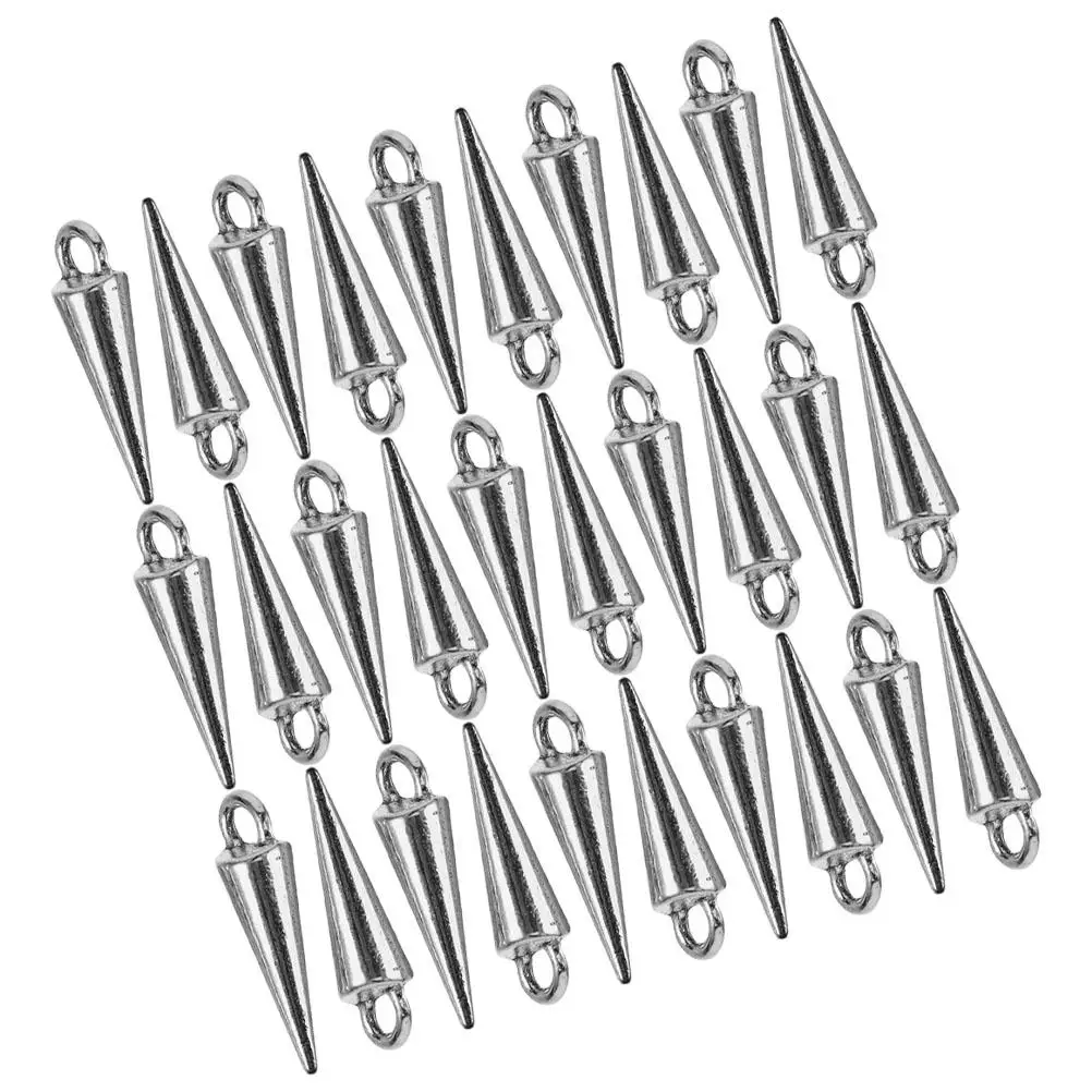 30 Pcs Necklace Pendant Accessories Spike Beads Pendants Gothic Punk Charm Style Cone Charms Shape Bracelet
30 Pcs Necklace Pendant Accessories Spike Beads Pendants Gothic Punk Charm Style Cone Charms Shape Bracelet