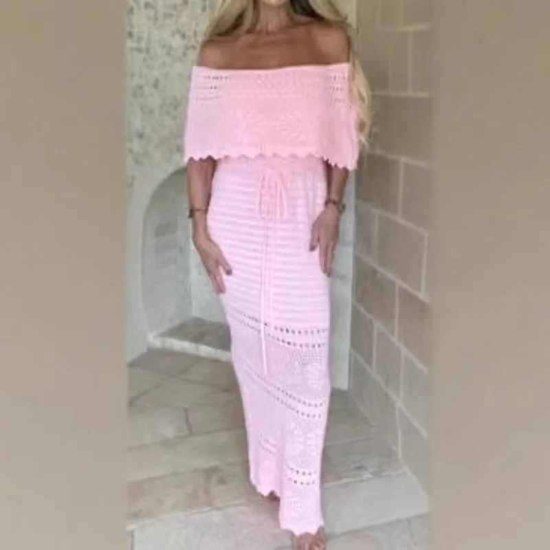 2026 Summer New Women's Light and Mature Fashion One-line Collar Slim Hip Skirt
2026 Summer New Women's Light and Mature Fashion One-line Collar Slim Hip Skirt