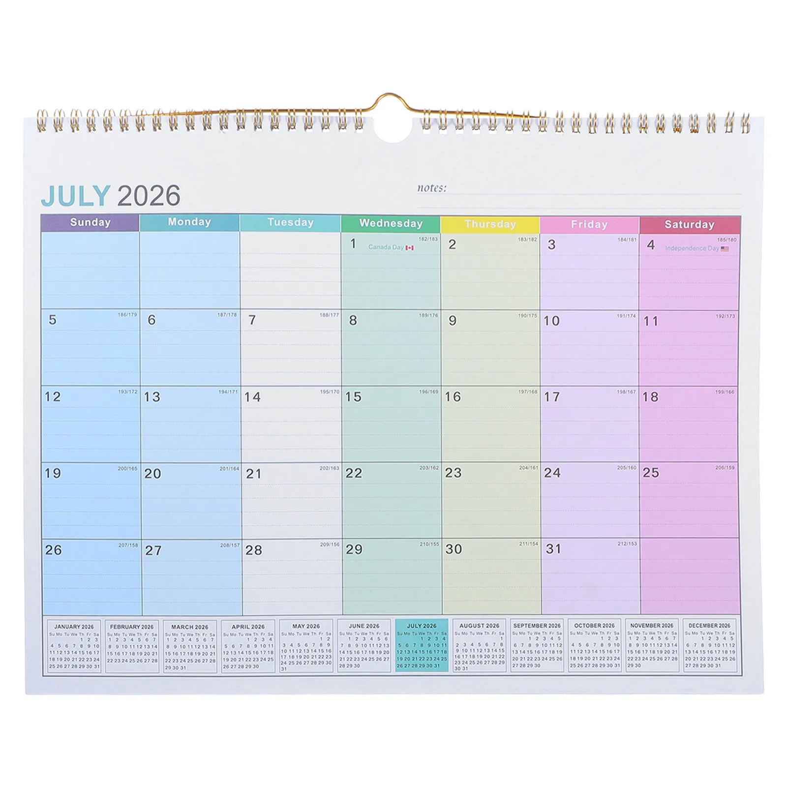 2026.7 2027.12 18 Month Wall Calendar Spiral Binding Large Monthly Blocks Academic Wall Planner Family Office School Yearly
2026.7 2027.12 18 Month Wall Calendar Spiral Binding Large Monthly Blocks Academic Wall Planner Family Office School Yearly