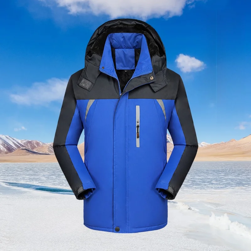 Утепленная флисовая зимняя рабочая куртка из хлопка для активного отдыха, ветрозащитная, водонепроницаемая, большого размера, повседневная, на молнии
Утепленная флисовая зимняя рабочая куртка из хлопка для активного отдыха, ветрозащитная, водонепроницаемая, большого размера, повседневная, на молнии