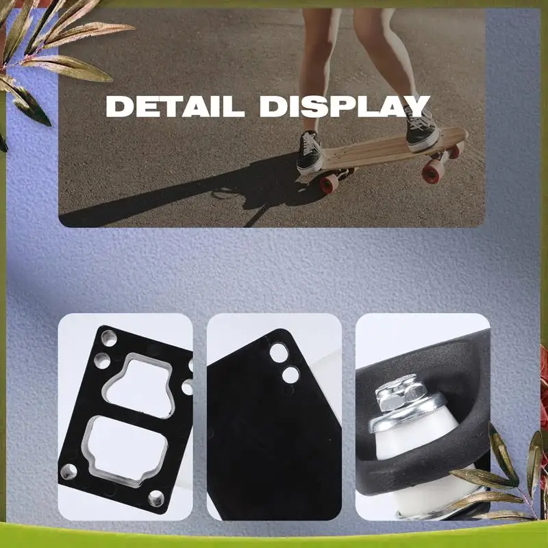 Reliable-For Meraki Surf Skate Bracket 6 Hole Base 6.25Inch Trucks Surf Skateboard Trucks Adapter Rear Trucks
Reliable-For Meraki Surf Skate Bracket 6 Hole Base 6.25Inch Trucks Surf Skateboard Trucks Adapter Rear Trucks