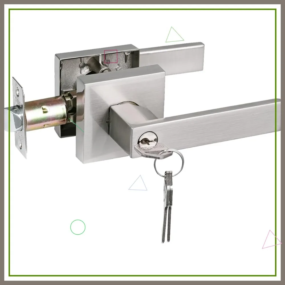 Усиленный дверной замок с ключом для наружной входной двери, отделка сатинированный никель
Усиленный дверной замок с ключом для наружной входной двери, отделка сатинированный никель