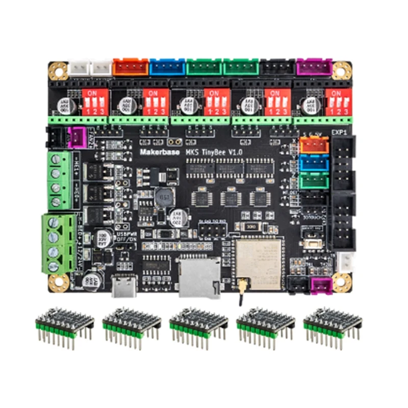 For MKS Tinybee 3D Printer Control Board ESP32 MCU 3D Printer Parts TFT Screen Wifi Function WEB Control
For MKS Tinybee 3D Printer Control Board ESP32 MCU 3D Printer Parts TFT Screen Wifi Function WEB Control
