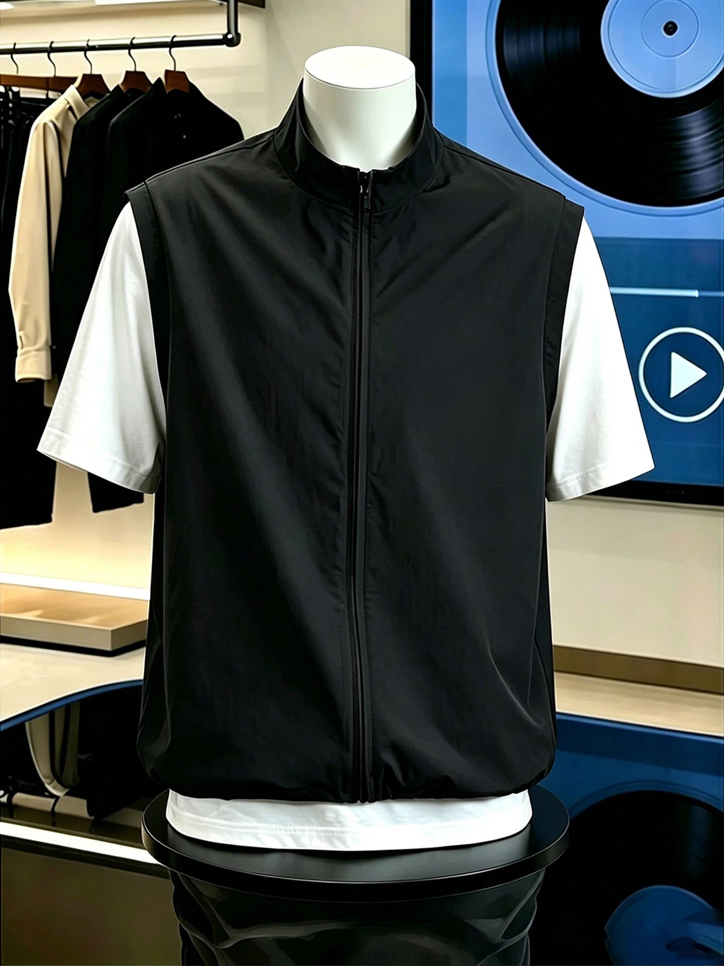 Cleanfit Black Ice Skin Short Sleeve Men's T-Shirt Sports Quick Dry Half Sleeve Stand Collar Vest Summer Fashion Trend Brand
Cleanfit Black Ice Skin Short Sleeve Men's T-Shirt Sports Quick Dry Half Sleeve Stand Collar Vest Summer Fashion Trend Brand
