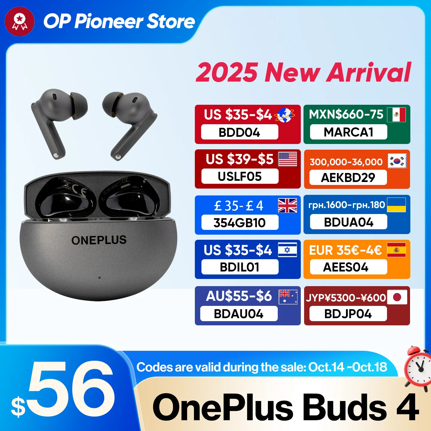 Global Version OnePlus Buds 4 earbuds bluetooth IP55 Waterproof AI Call Noise Reduction Portable Earbuds 5.4 For OnePlus 13 
Global Version OnePlus Buds 4 earbuds bluetooth IP55 Waterproof AI Call Noise Reduction Portable Earbuds 5.4 For OnePlus 13