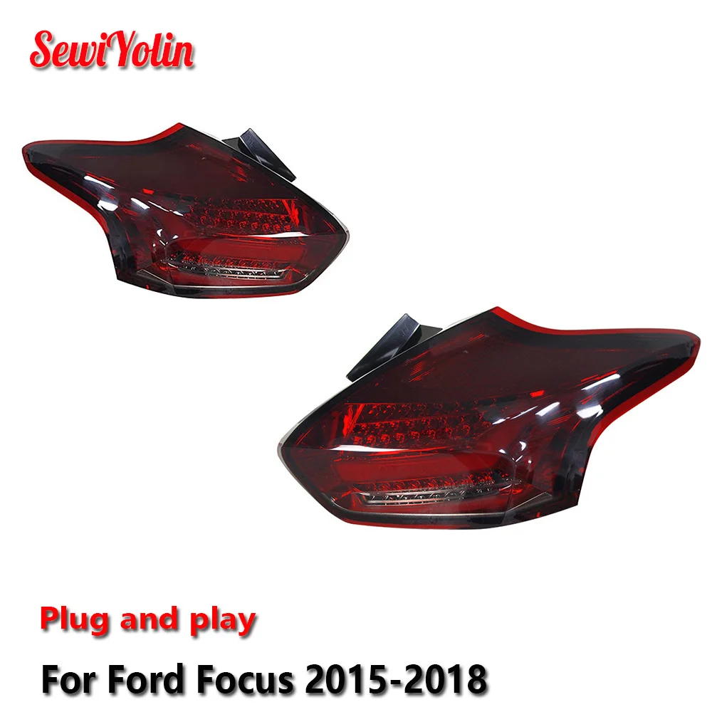 Car LED Tail Light Assemblies For Ford Focus 2015-2018 Auto Fog DRL Brake Turn Signal Lamp Plug and Play
Car LED Tail Light Assemblies For Ford Focus 2015-2018 Auto Fog DRL Brake Turn Signal Lamp Plug and Play