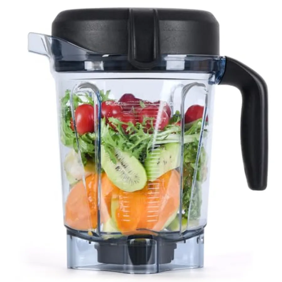Blender Pitcher 64oz Low-Profile, Replacement Pitcher Container Jar Cup Compatible with 750, 5200, 5000, 6300, 7500, 7800, Vm01
Blender Pitcher 64oz Low-Profile, Replacement Pitcher Container Jar Cup Compatible with 750, 5200, 5000, 6300, 7500, 7800, Vm01