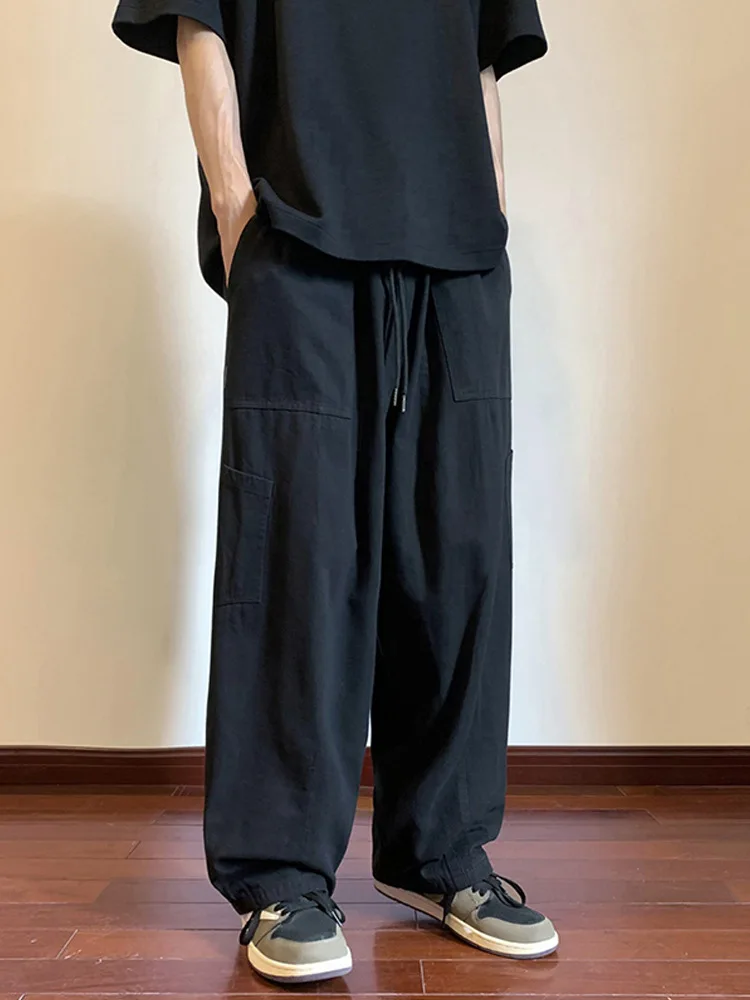 Japanese Straight Work Pants Men Spring and Autumn Loose Wide-leg Casual Trousers
Japanese Straight Work Pants Men Spring and Autumn Loose Wide-leg Casual Trousers