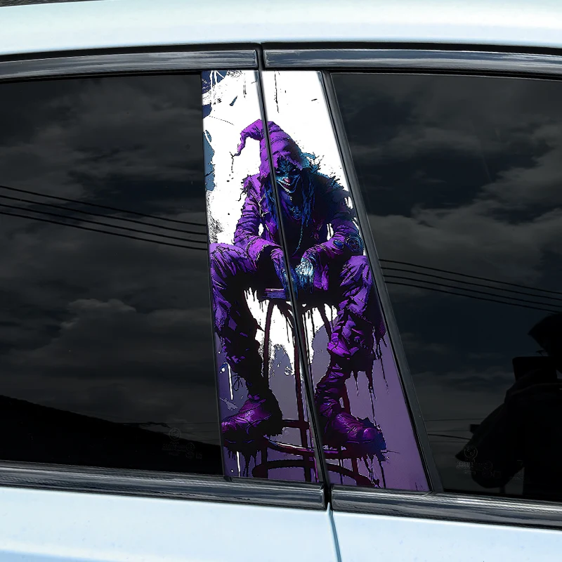 1pc/2pcs JOKER Car Stickers for Auto B-pillar Waterproof for Audi BMW Mercedes Ford VW Toyota Nissan Kia Renault Hyundai Skoda
1pc/2pcs JOKER Car Stickers for Auto B-pillar Waterproof for Audi BMW Mercedes Ford VW Toyota Nissan Kia Renault Hyundai Skoda