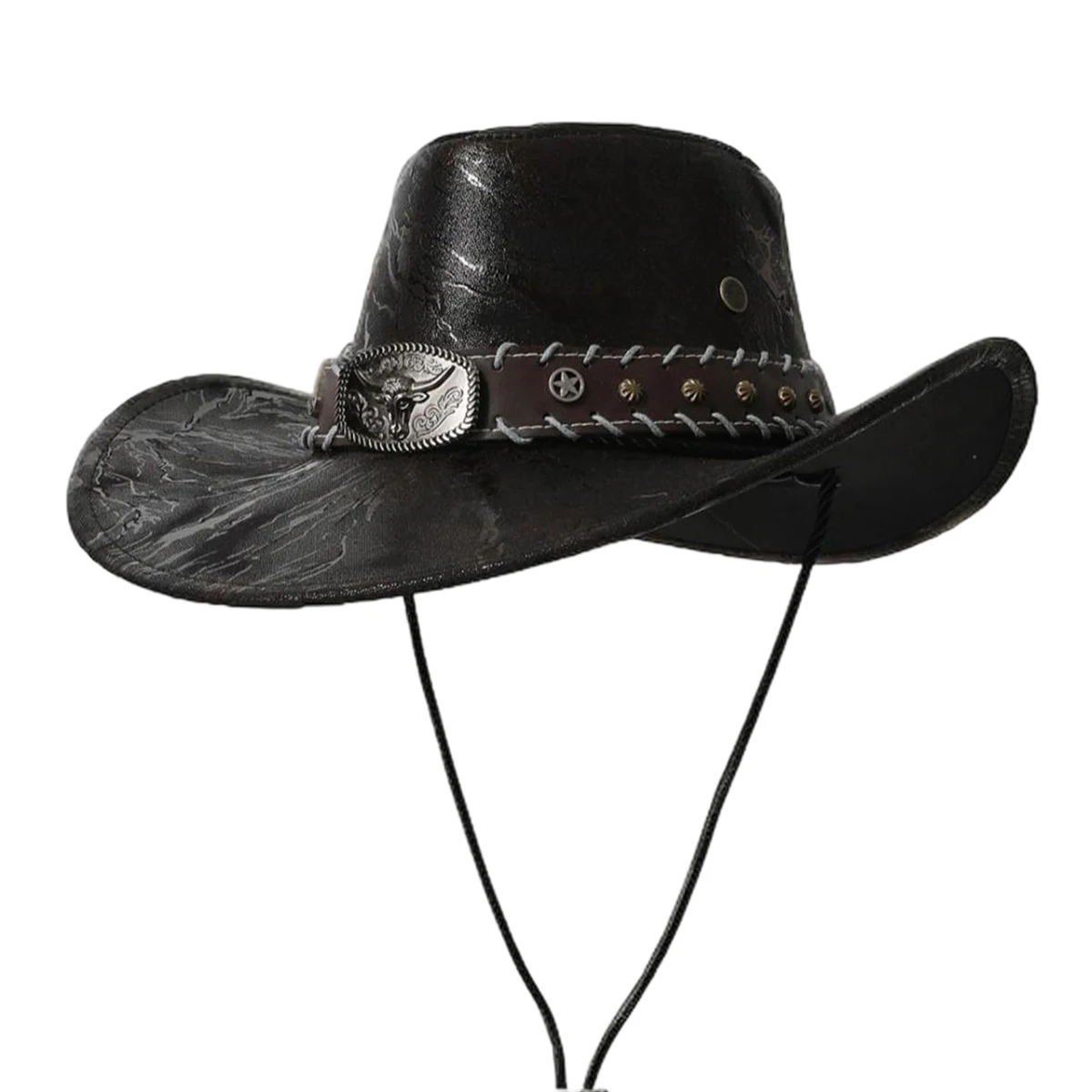 Женская ковбойская шляпа в винтажном стиле с поясом в виде головы быка и широкими полями — идеально подходит для свадебного рейва на тему Western Panama Jazz
Женская ковбойская шляпа в винтажном стиле с поясом в виде головы быка и широкими полями — идеально подходит для свадебного рейва на тему Western Panama Jazz