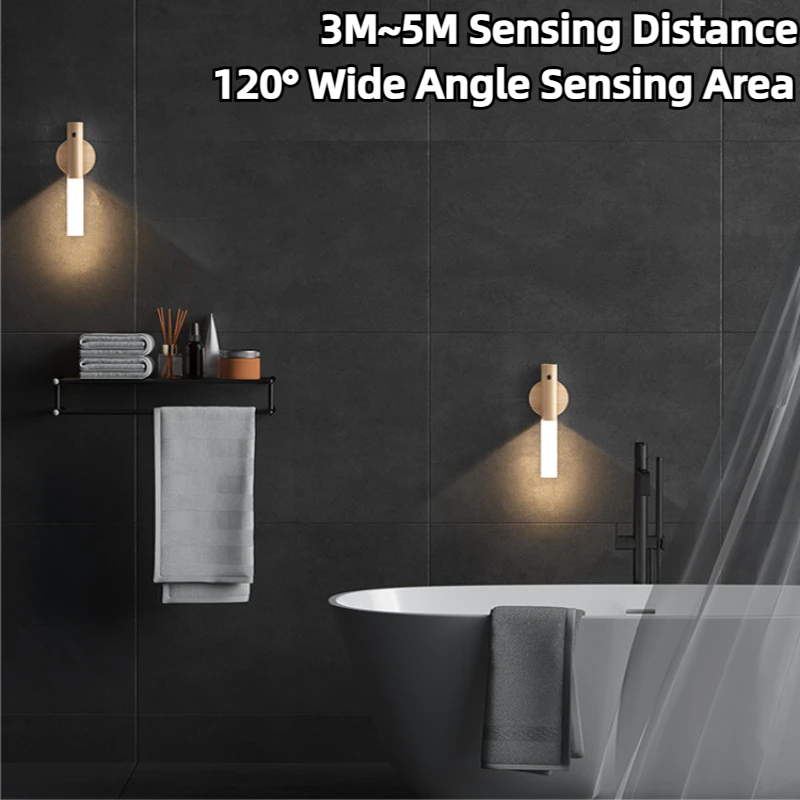 1pc Intelligent Human Body Induction Night Light, LED Rechargeable Corridor Cabinet Wall Light, Household Toilet Wall Induction
1pc Intelligent Human Body Induction Night Light, LED Rechargeable Corridor Cabinet Wall Light, Household Toilet Wall Induction