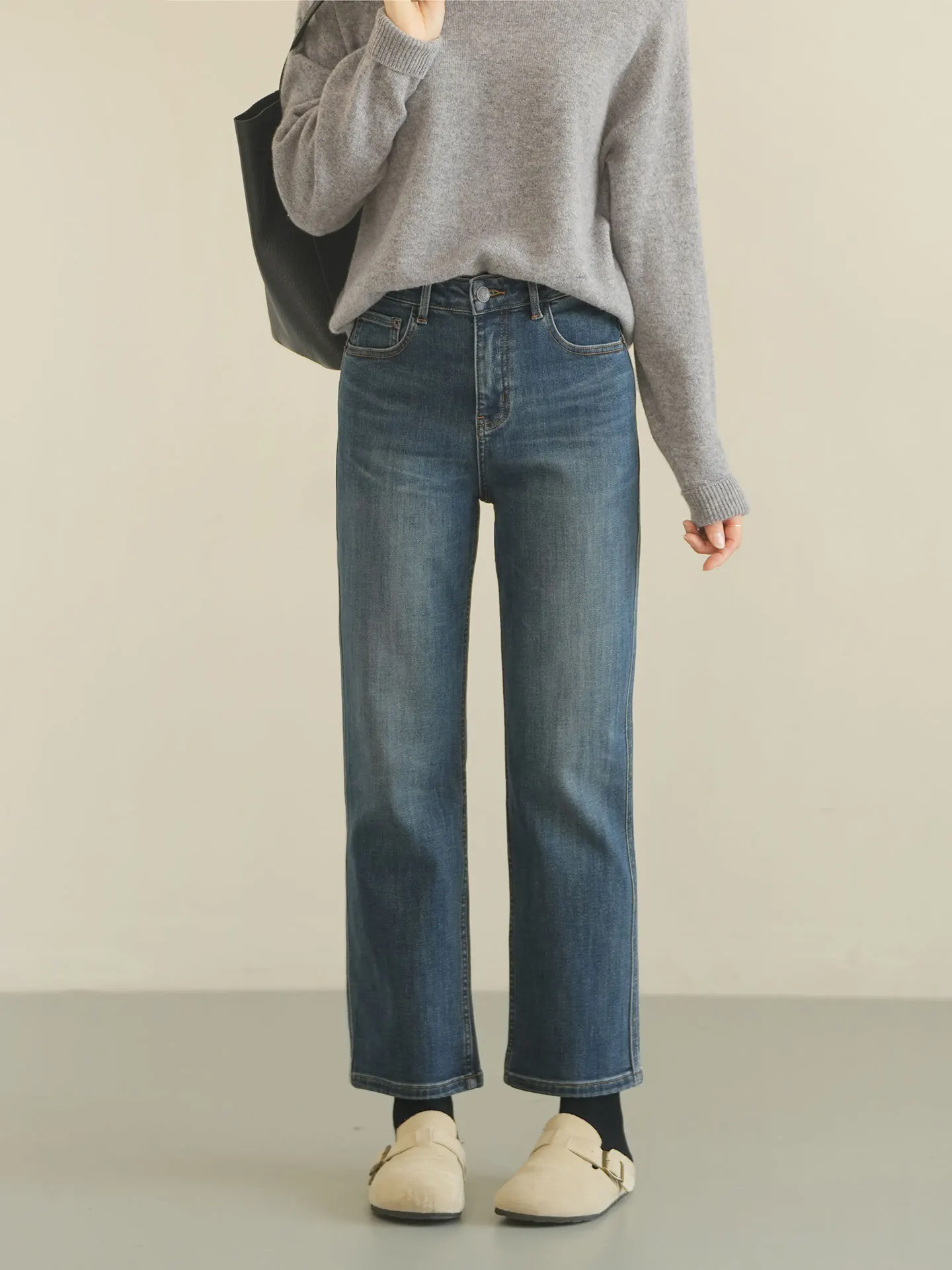 High Waist Fce Lined Skinny Jeans Women's Winter Casual Thin Velvet Bootcut Pants Stand Fit Cotton Zipper Closure
High Waist Fce Lined Skinny Jeans Women's Winter Casual Thin Velvet Bootcut Pants Stand Fit Cotton Zipper Closure