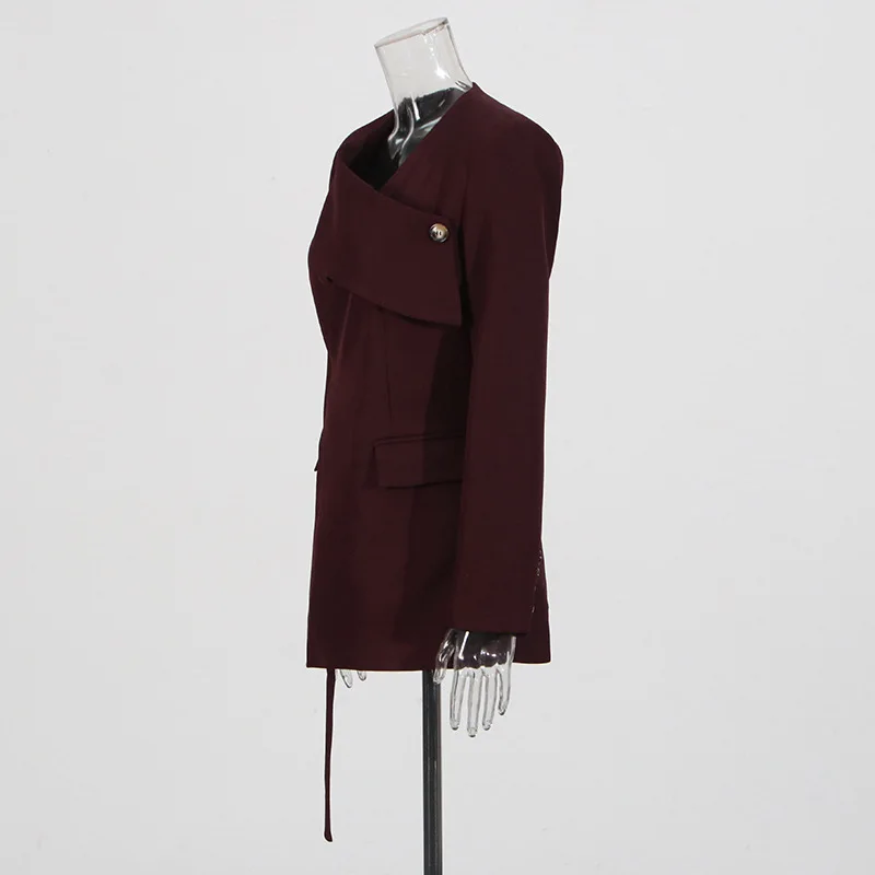 Australian Show Deconstructive Design Collarless 2025 New Niche Cross Tie Solid Color Suit Jacket For Jacket Women In Spr
Australian Show Deconstructive Design Collarless 2025 New Niche Cross Tie Solid Color Suit Jacket For Jacket Women In Spr