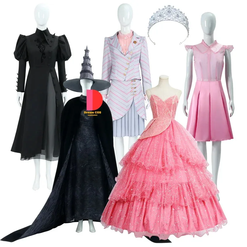 Эльфаба Глинда, Лидер продаж, аксессуары для костюмов для косплея, реквизит, волшебная кепка ведьмы, школьная форма, платье для Хэллоуина, наряды Comic Con
Эльфаба Глинда, Лидер продаж, аксессуары для костюмов для косплея, реквизит, волшебная кепка ведьмы, школьная форма, платье для Хэллоуина, наряды Comic Con