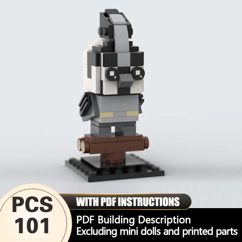 Creators Animal Series Model MOC Building Bricks Bridled Titmouse Modular Technology Gifts Holiday Assemble Children Toys Suit
Creators Animal Series Model MOC Building Bricks Bridled Titmouse Modular Technology Gifts Holiday Assemble Children Toys Suit