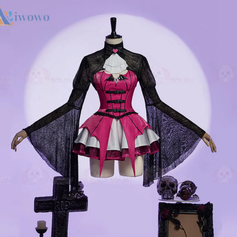 Новый аниме Monster Cos High Vampire Draculaura Косплей Костюм Сексуальный розовый корсет Лолита Короткое платье Костюм Карнавальный комплект на Хэллоуин
Новый аниме Monster Cos High Vampire Draculaura Косплей Костюм Сексуальный розовый корсет Лолита Короткое платье Костюм Карнавальный комплект на Хэллоуин