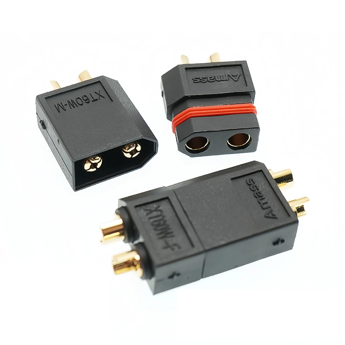 XT60W-M/XT60EW-M/XT60W-F Waterproof Black Connectors Plugs Gold Plated Plug For RC Multi axis aircraft Fixed wing Lipo Battery
XT60W-M/XT60EW-M/XT60W-F Waterproof Black Connectors Plugs Gold Plated Plug For RC Multi axis aircraft Fixed wing Lipo Battery