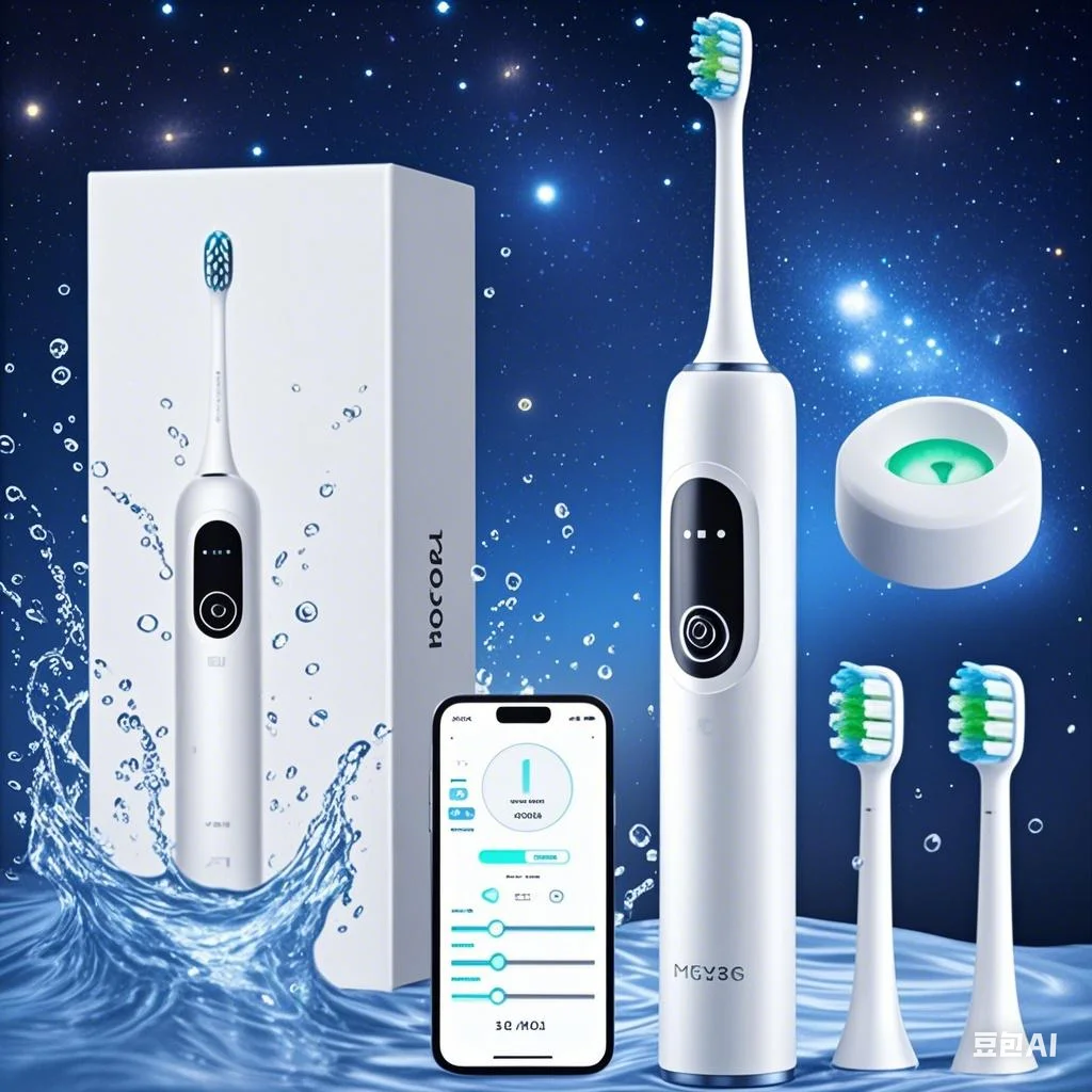 Электрическая умная зубная щетка Soundwave, приложение для настройки, 3 насадки, сверхсильный срок службы батареи, нет страха в путешествиях, водонепроницаемость IPX7
Электрическая умная зубная щетка Soundwave, приложение для настройки, 3 насадки, сверхсильный срок службы батареи, нет страха в путешествиях, водонепроницаемость IPX7
