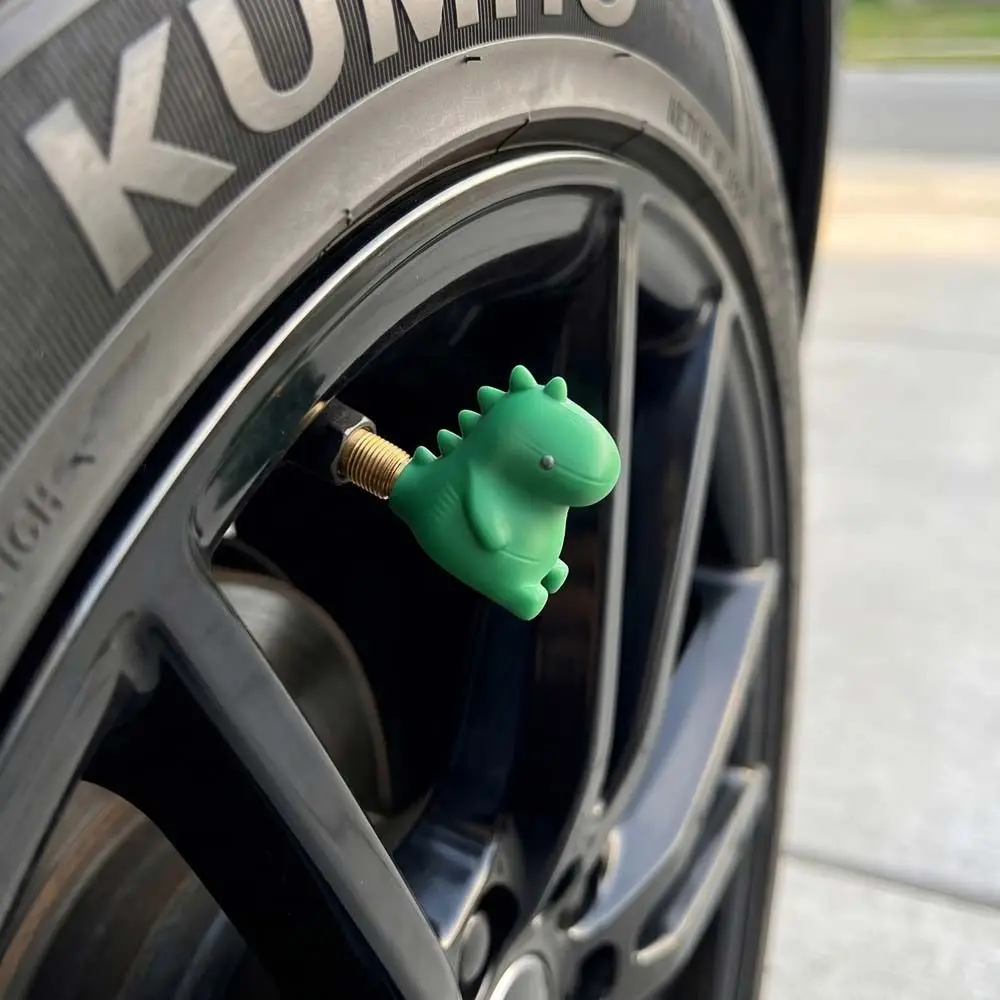 4Pcs Dustproof Dinosaur Tire Valve Caps Pla Material Cute Design Tyre Valve Stem Cover Set of 4 Unique Design
4Pcs Dustproof Dinosaur Tire Valve Caps Pla Material Cute Design Tyre Valve Stem Cover Set of 4 Unique Design